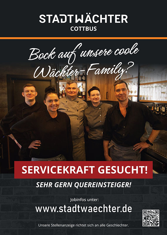 STW Plakat Servicekraft